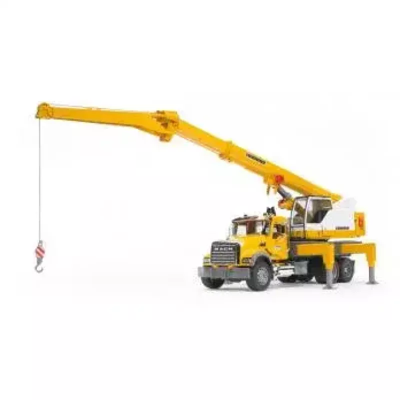 Ciężarówka z dźwigiem BRUDER MACK Granite Liebherr
