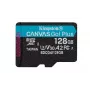 Kingston Technology 128GB microSDXC Canvas Go Plus Gen4 200R A2 U3 pojedyncze opakowanie w/o ADP