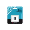 Kingston Technology 64GB microSDXC Canvas Go Plus Gen4 200R A2 U3 pojedyncze opakowanie w/o ADP