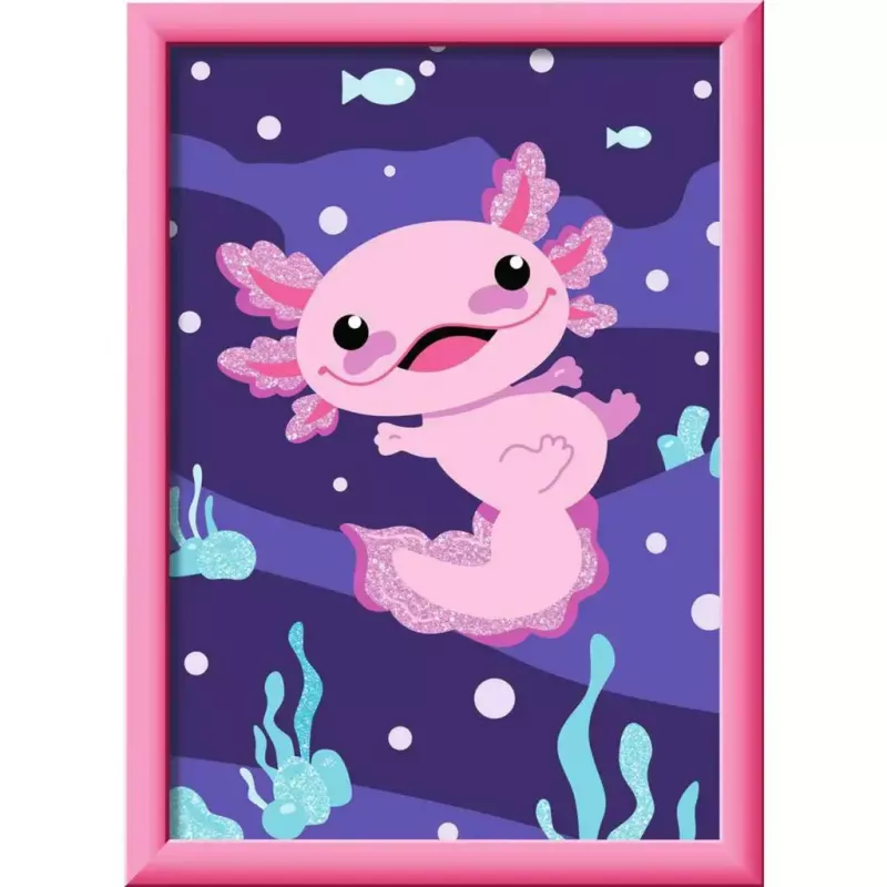Zestaw do malowania Ravensburger CreArt — Axolotl (zestaw artystyczny) od Ravensburger