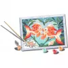 Zestaw do malowania Ravensburger CreArt — Fish in Love (model 23998) — zestaw do malowania po numerach farbami akrylowymi