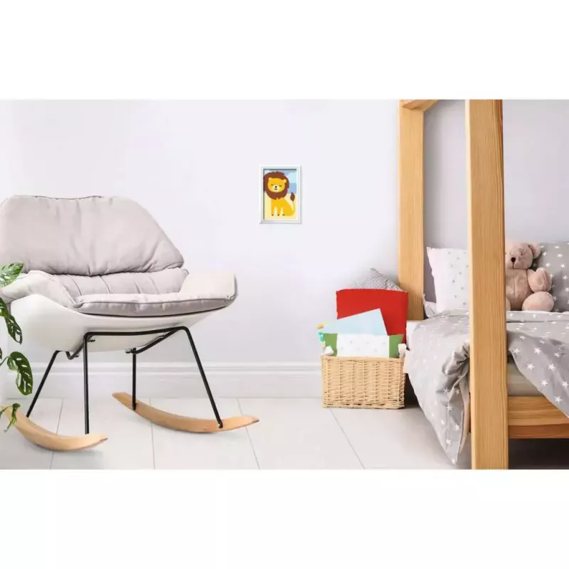 Zestaw do malowania Ravensburger CreArt Mały Lew – zestaw do malowania po numerach dla dzieci