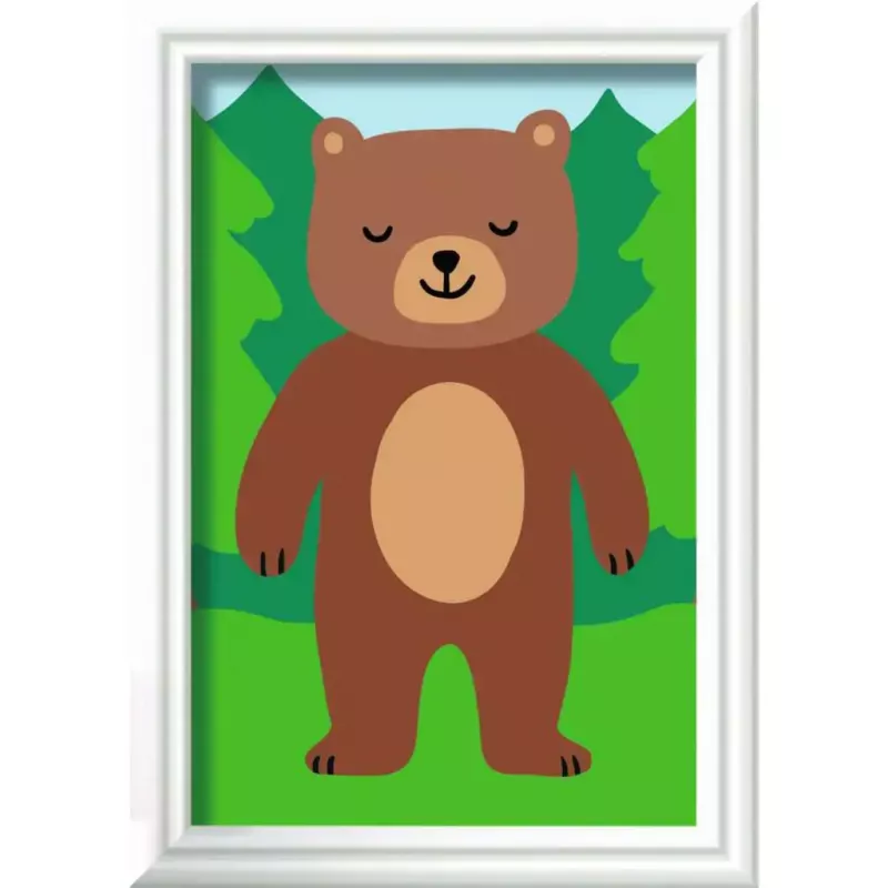 Zestaw do malowania Ravensburger CreArt — Little Bear od Ravensburger (model 23987) zestaw malarski