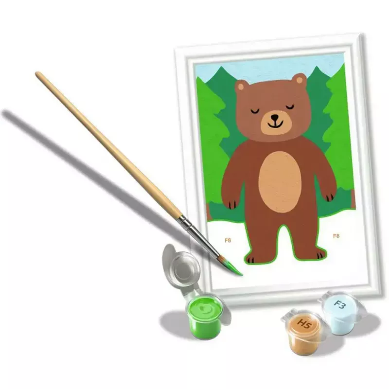 Zestaw do malowania Ravensburger CreArt — Little Bear od Ravensburger (model 23987) zestaw malarski