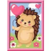 Zestaw malowania po numerkach Ravensburger CreArt Hearty Hedgehog (model 25883) — zestaw do malowania