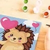Zestaw malowania po numerkach Ravensburger CreArt Hearty Hedgehog (model 25883) — zestaw do malowania