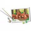 Zestaw do malowania Ravensburger CreArt - Cuddling Squirrels (model 25882) od Ravensburger