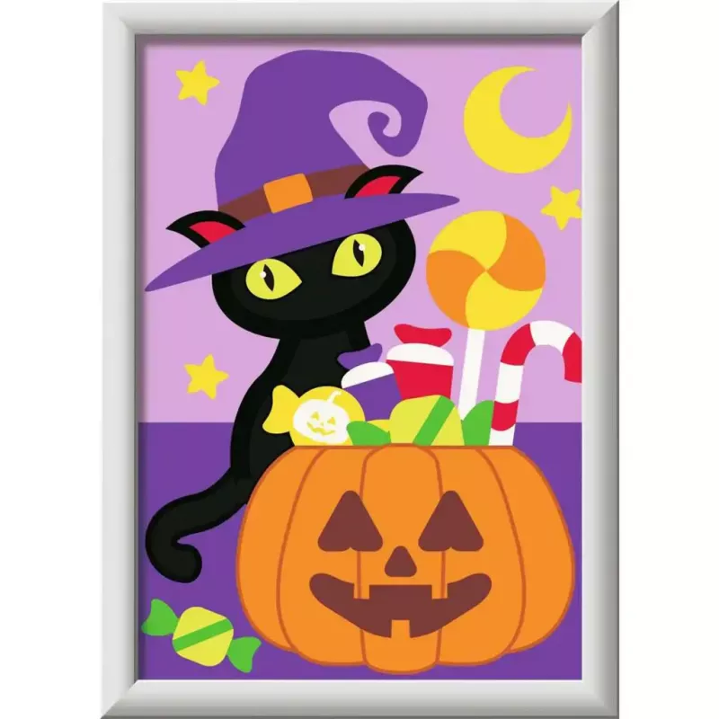Zestaw malarski Ravensburger CreArt — „Trick or Treating” (tematyczny zestaw do malowania dla dzieci)