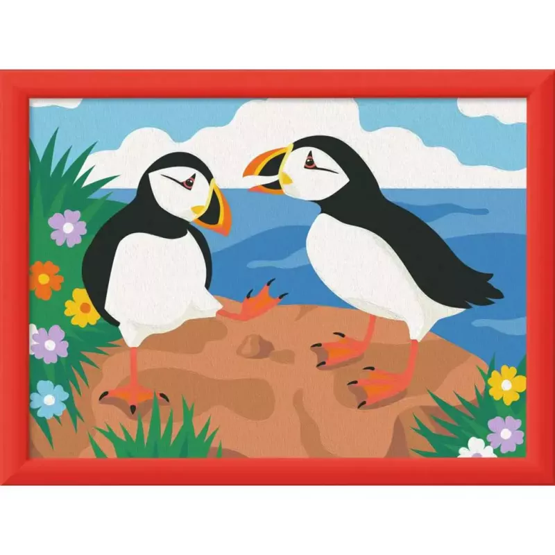 Zestaw do malowania Ravensburger CreArt Puffins
