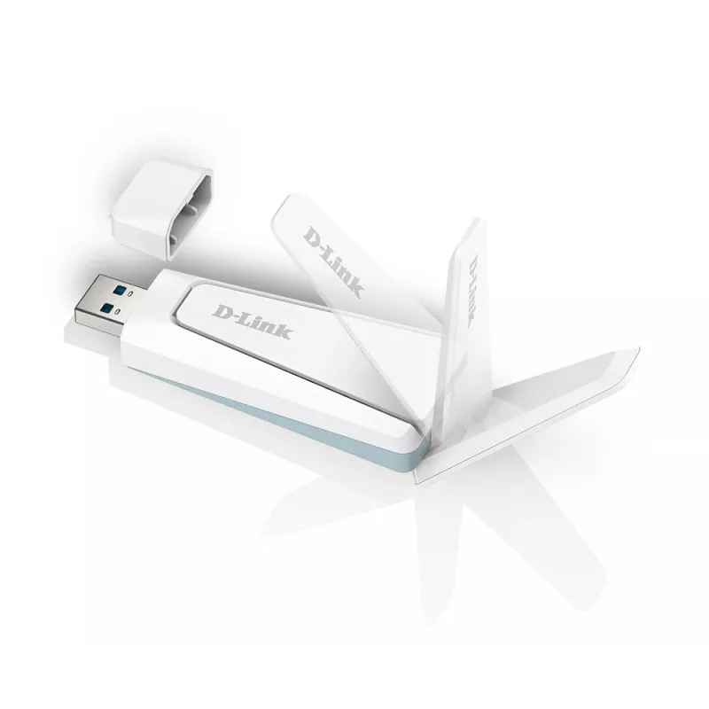 D-Link Wi-Fi 6 AX1800 USB 3.0 Dongle, Bezprzewodowy, USB, WLAN, 1800 Mbit/s