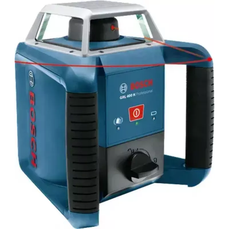 Rotary level Bosch GRL 400 H 400 m range 0.08 mm/m accuracy