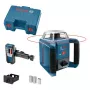 Rotary level Bosch GRL 400 H 400 m range 0.08 mm/m accuracy