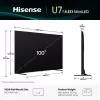 Hisense 100U7Q 2,54 m (100 cali) 4K Ultra HD Smart TV Wi-Fi Czarny