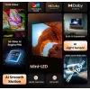 Hisense 100U7Q 2,54 m (100 cali) 4K Ultra HD Smart TV Wi-Fi Czarny