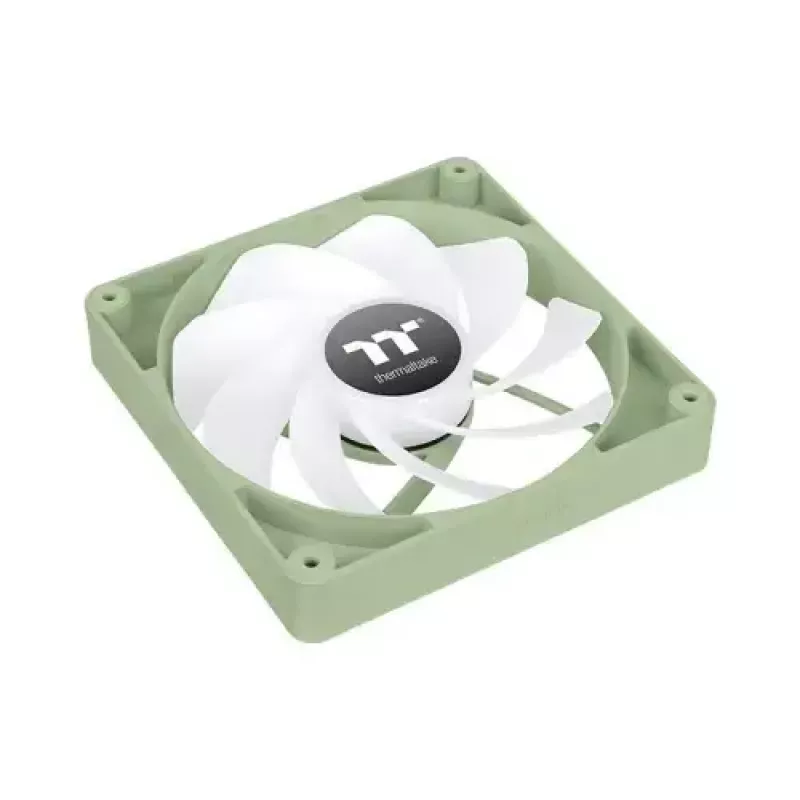 Wentylator obudowy komputerowej THERMALTAKE Matcha zielony CT120 120mm, 500–2000 RPM, 1.87 mmH2O, szary, 2 szt.