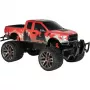Samochód RC CARRERA Ford F-150 Raptor 2.4GHz, czerwony/czarny — zdalnie sterowana ciężarówka w skali