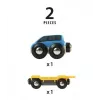 Model Railway Car Transporter by Ravensburger BRIO — 2-piece, Czarny/niebieski/żółty