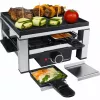 Guss-Raclette RC 104 schwarz/edelstahl