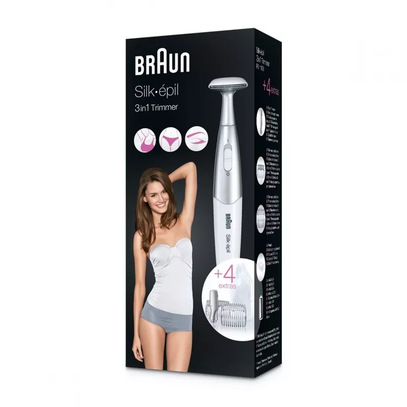 Braun Silk-épil FG 1100 Srebrny, Biały