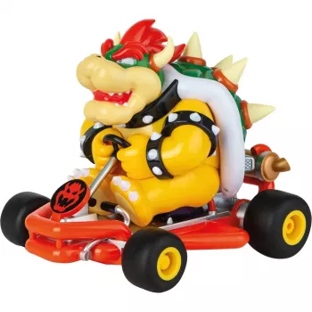 Samochód zdalnie sterowany CARRERA Mario Kart Pipe Kart Bowser 2,4 GHz — zabawkowy samochód RC