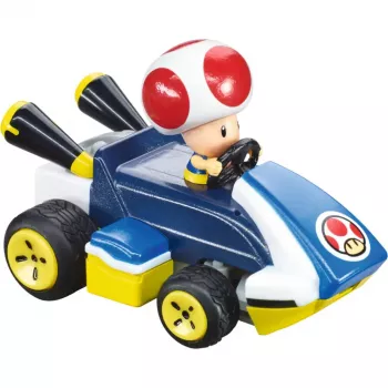 Radio-controlled toy car CARRERA Mario Kart Mini RC – Toad Paperbox, 2,4 GHz