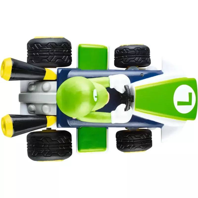 Samochód zdalnie sterowany CARRERA Mario Kart Mini 2.4GHz – Luigi Paperbox
