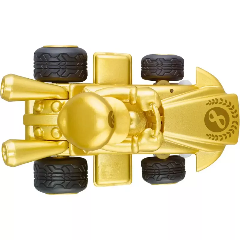 Zdalnie sterowany CARRERA Mario Kart Mini RC — Mario Gold, 2,4 GHz, pudełko papierowe