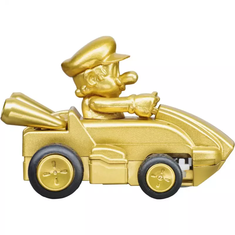 Zdalnie sterowany CARRERA Mario Kart Mini RC — Mario Gold, 2,4 GHz, pudełko papierowe