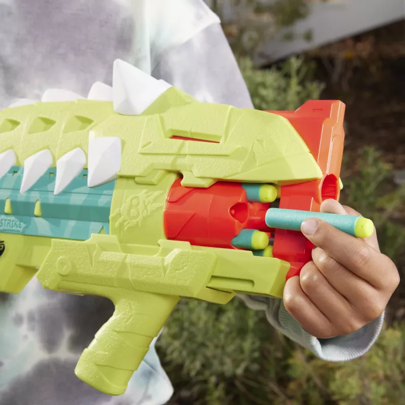 Nerf DinoSquad Armorstrike, miotacz zabawkowy, 8 lat, 99 lat, Dinozaur, 1 kg