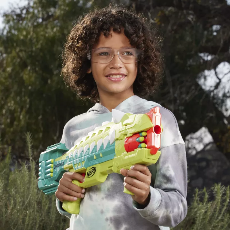Nerf DinoSquad Armorstrike, miotacz zabawkowy, 8 lat, 99 lat, Dinozaur, 1 kg