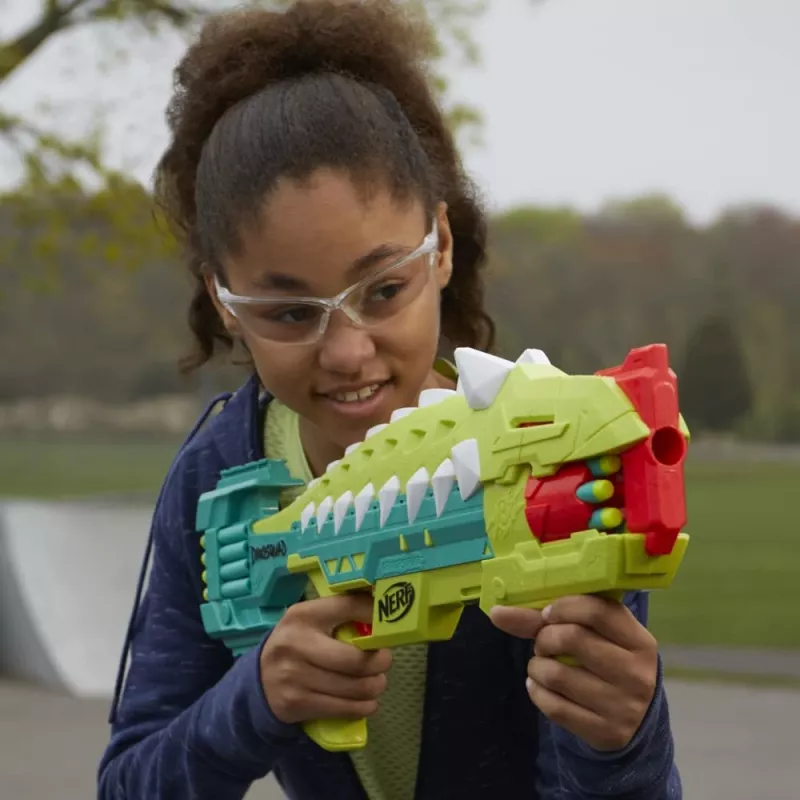 Nerf DinoSquad Armorstrike, miotacz zabawkowy, 8 lat, 99 lat, Dinozaur, 1 kg