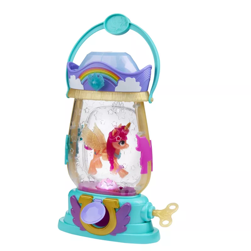 My Little Pony: Film Nowej Generacji Lampion Sparkle Reveal Sunny Starscout – Świecąca Zabawka z 25 Elementami, Niespodzianki