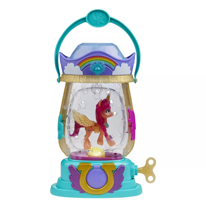 My Little Pony: Film Nowej Generacji Lampion Sparkle Reveal Sunny Starscout – Świecąca Zabawka z 25 Elementami, Niespodzianki