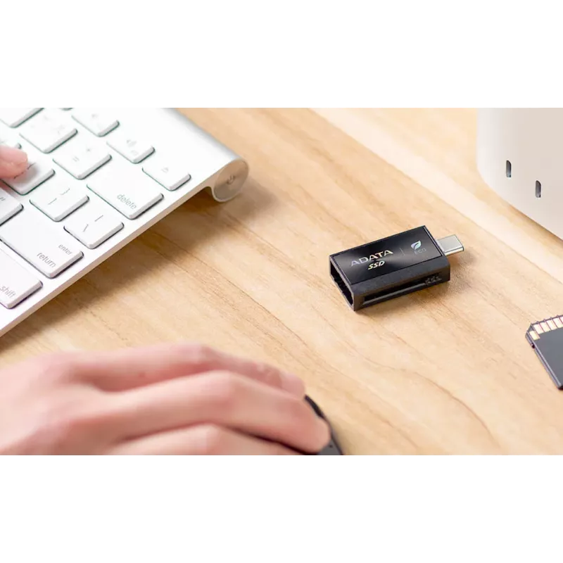 ADATA SC730 512 GB USB Type-C 3.2 Gen 2 (3.1 Gen 2) Czarny