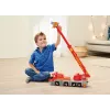Zabawkowy wóz strażacki z dźwigiem Simba-Dickie Fireman Sam 2-w-1 (czerwony/żółty)