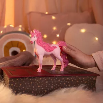 schleich Klacz jednorożca Cassiopeia, 5 lat, Jednorożec / Pegaz, Jednorożce i Wróżki, Wielokolorowy, Plastik