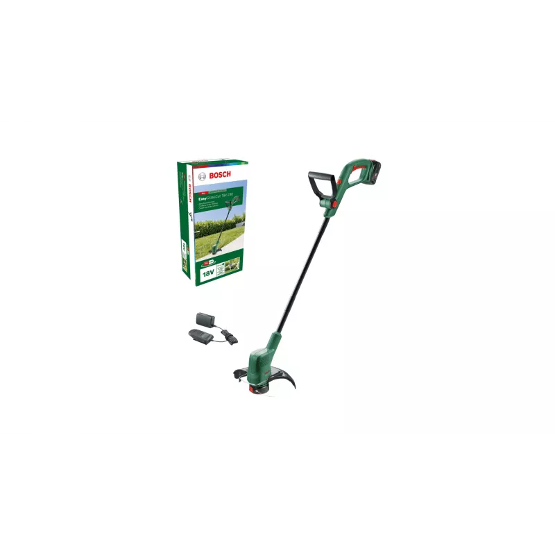 Nożyce do trawy Bosch EasyGrassCut 18V-230, akumulator 18 V, 2 Ah, średnica cięcia 23 cm, 2,2 kg
