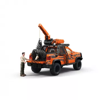 Zestaw zabawkowy Schleich Off-Road Adventure in the Jungle — motyw dżungli, plastikowe figurki, wiek 3–8 lat