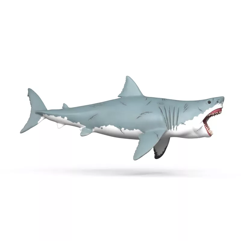 schleich Dinosaurs Megalodon, 4 lat(a), Podbijanie Ziemi, Dinozaury i wulkan, Wielokolorowy