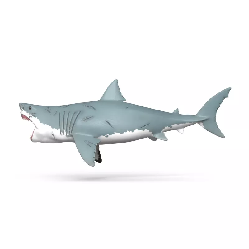 schleich Dinosaurs Megalodon, 4 lat(a), Podbijanie Ziemi, Dinozaury i wulkan, Wielokolorowy