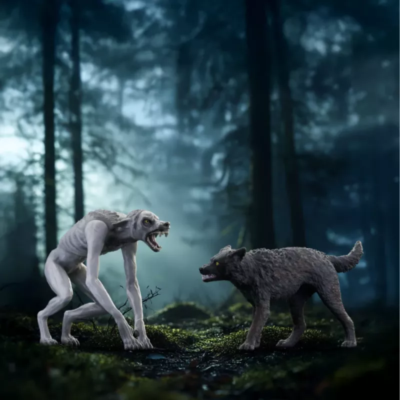Schleich Wizarding World zestaw do zabawy Harry Potter Wilkołak vs. Animag figury, kolekcjonerskie figurki