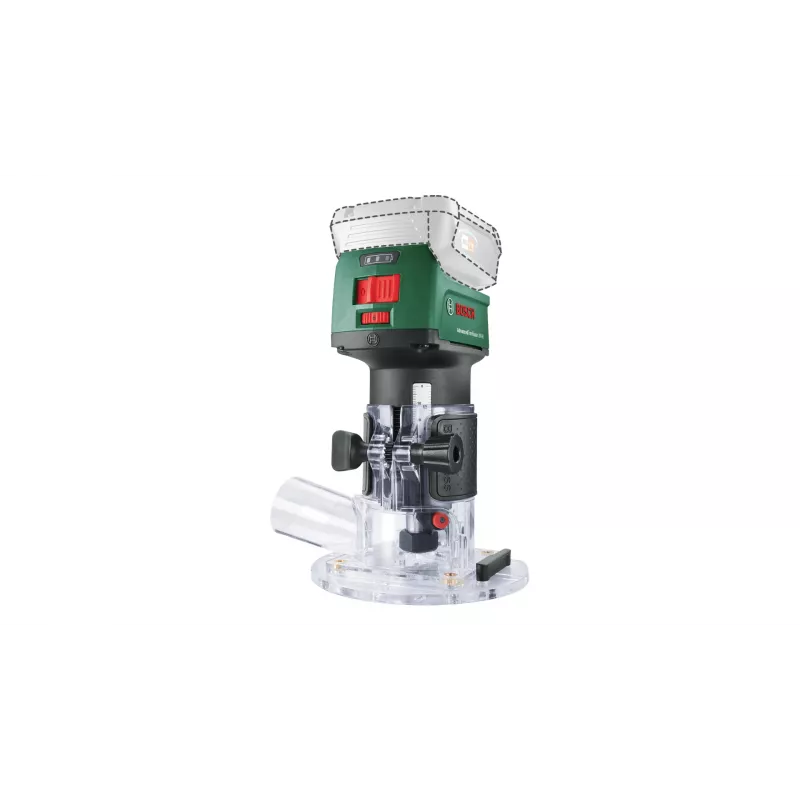 Bosch AdvancedTrimRouter 18V-8, 8 mm, 30000 RPM, zielony, akumulatorowa, 1,1 kg, 160 mm