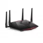 NETGEAR Nighthawk XR1000 WiFi 6 Gaming Router, Wi-Fi 6 (802.11ax), Dual-band (2.4 GHz / 5 GHz), Ethernet LAN, Czarny, Router stołowy