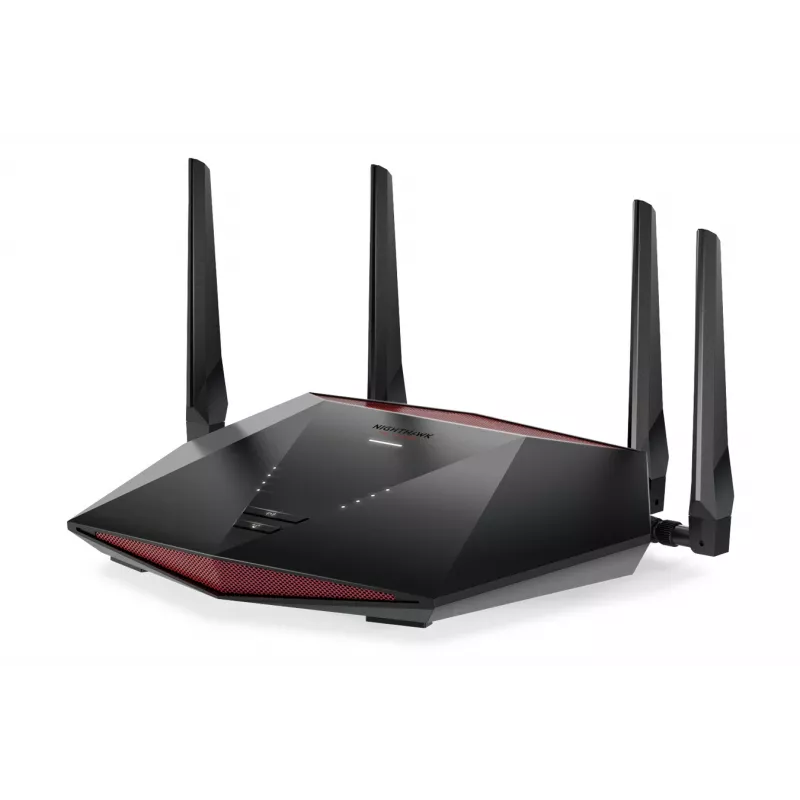 NETGEAR Nighthawk XR1000 WiFi 6 Gaming Router, Wi-Fi 6 (802.11ax), Dual-band (2.4 GHz / 5 GHz), Ethernet LAN, Czarny, Router stołowy