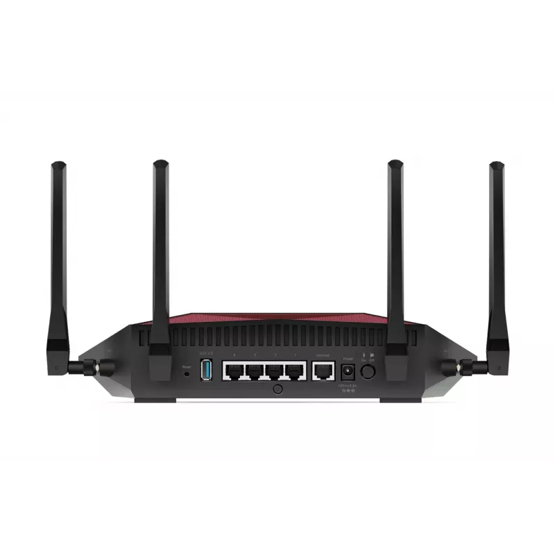 NETGEAR Nighthawk XR1000 WiFi 6 Gaming Router, Wi-Fi 6 (802.11ax), Dual-band (2.4 GHz / 5 GHz), Ethernet LAN, Czarny, Router stołowy