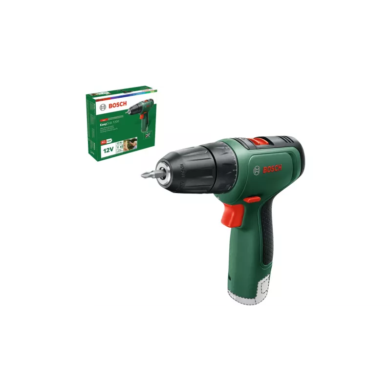 Bosch EasyDrill 1200 1500 obr./min beznarzędziowe 940 g czarny, zielony