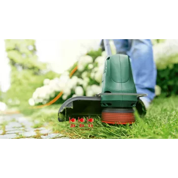Bosch EasyGrassCut 23 23 cm 280 W AC Czarny, Zielony