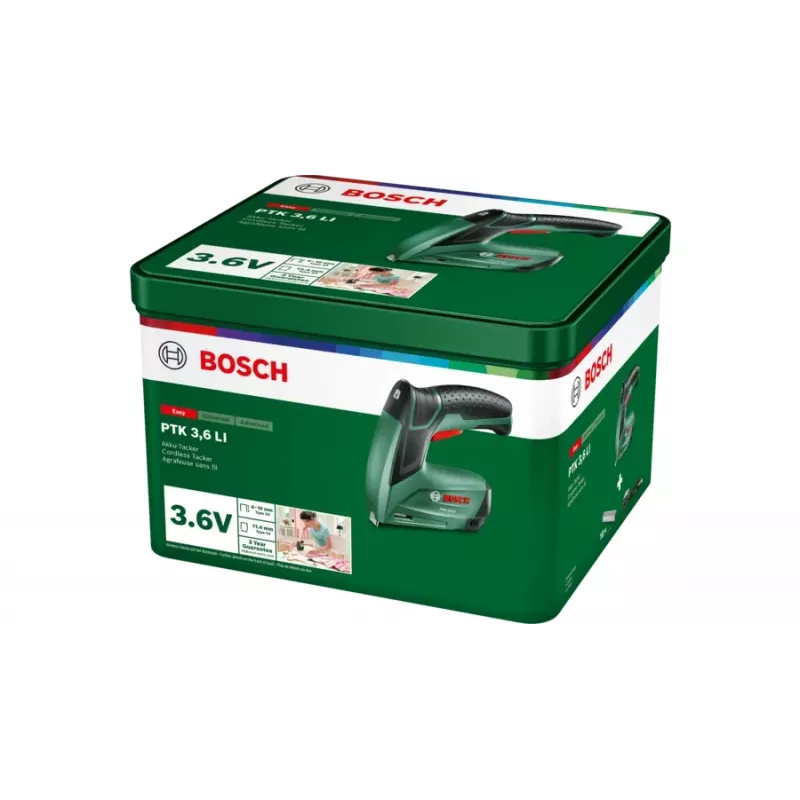 Zszywacz elektryczny Bosch 0 603 968 200 Zasilany bateriami Zszywanie standardowe