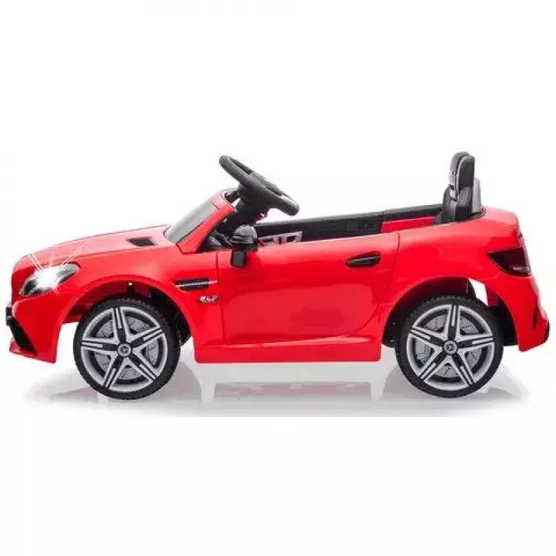 Samochód na akumulator Jamara Mercedes-Benz SLC zasilany bateriami 12V Czerwony