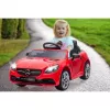 Samochód na akumulator Jamara Mercedes-Benz SLC zasilany bateriami 12V Czerwony